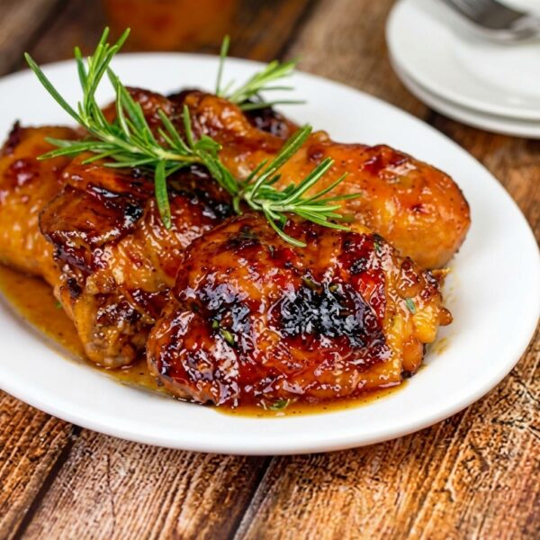 עוף מתוק עם פירות יבשים